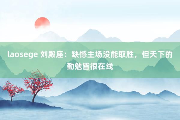 laosege 刘殿座：缺憾主场没能取胜，但天下的勤勉皆很在线