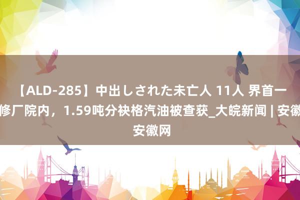 【ALD-285】中出しされた未亡人 11人 界首一维修厂院内，1.59吨分袂格汽油被查获_大皖新闻 | 安徽网