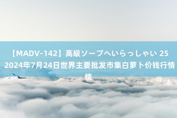 【MADV-142】高級ソープへいらっしゃい 25 2024年7月24日世界主要批发市集白萝卜价钱行情