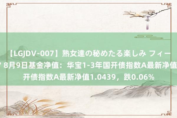 【LGJDV-007】熟女達の秘めたる楽しみ フィーリングレズビアン7 8月9日基金净值：华宝1-3年国开债指数A最新净值1.0439，跌0.06%