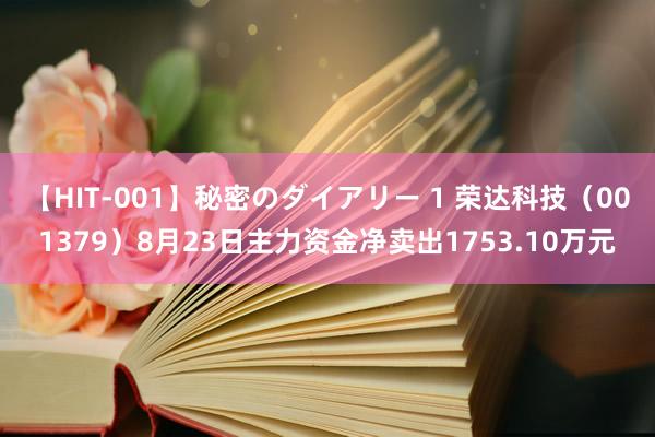 【HIT-001】秘密のダイアリー 1 荣达科技（001379）8月23日主力资金净卖出1753.10万元